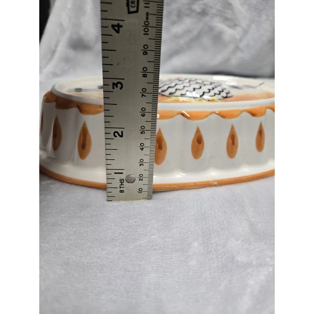Vintage Gailstyn-Sutton Towle Ceramic Chicken Jelly Mold Wall Hanging Farmhouse